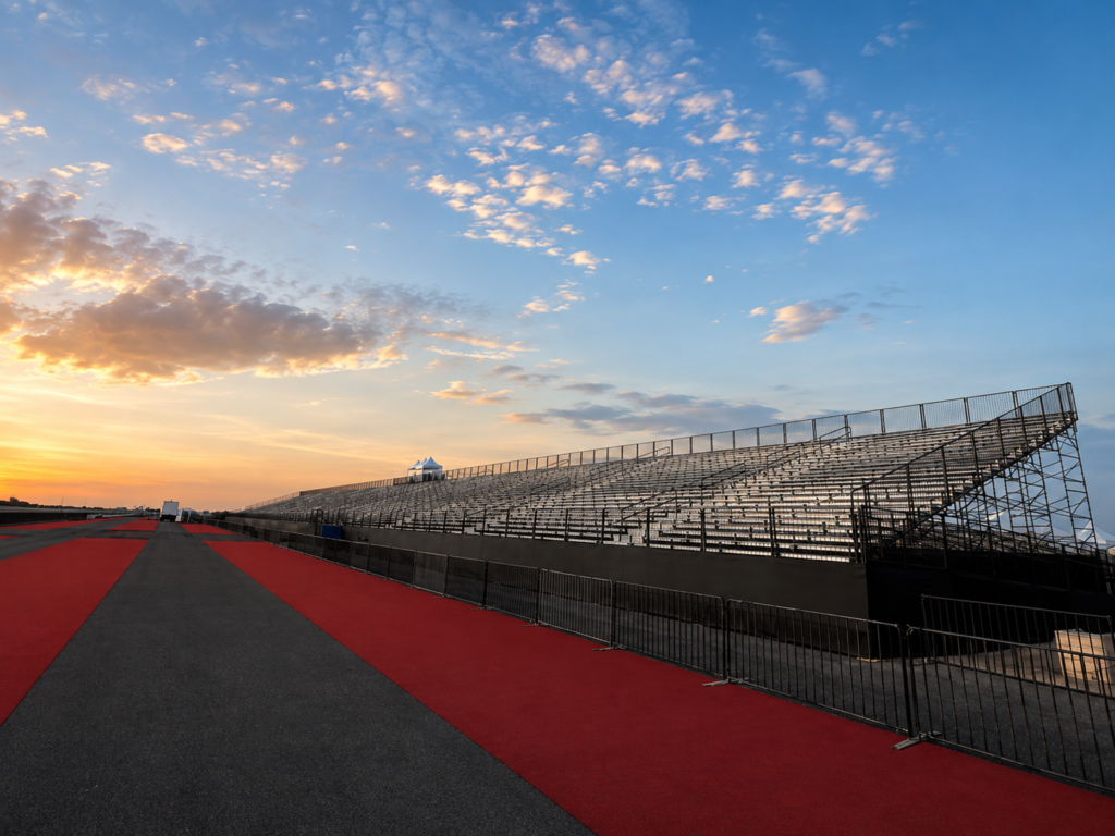 Grandstand Bleachers at the National Championship Air Races in Roswell, New Mexico